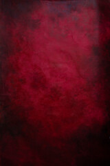Red with vignetting hand painted background