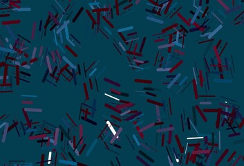 Dark green, yellow vector background with straight lines.