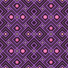 Kilim Bohemian Seamless Pattern