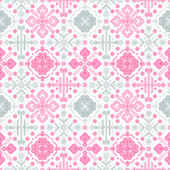 Kilim Bohemian Seamless Pattern