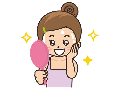 いろいろ 美肌 イラスト グッドイメージジャパンbahd いろいろ 美肌 イラスト グッドイメージジャパンbahd