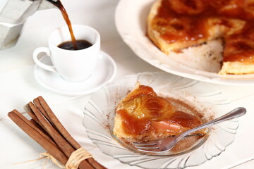 Apple Tarte Tatin with Cinnamon