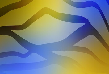 Light Blue, Yellow vector modern elegant layout.