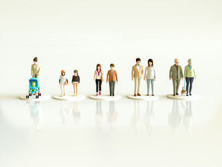 赤ちゃんからお年寄りまでの世代