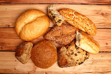 Assorted Rolls and Bread