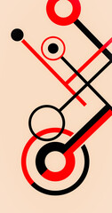 Bauhaus background.