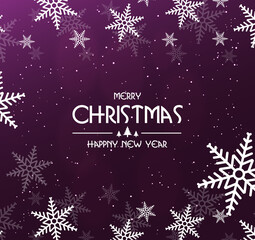 christmas background with snowflakes, christmas background with white snowflakes 