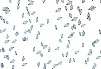 Light Blue, Green vector hand painted texture.