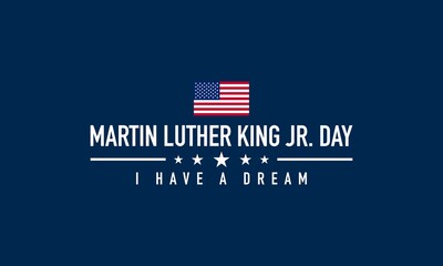 Martin Luther King Jr. Day Background. Vector Illustration. - obrazy, fototapety, plakaty