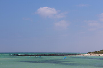 beach and sky