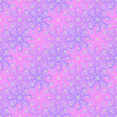 Stained glass texture from flowers. Seamless pattern. Wrapping paper.	