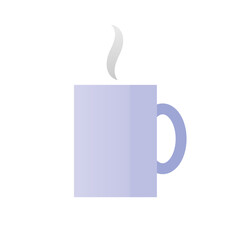 coffee mug ceramic flat style icon