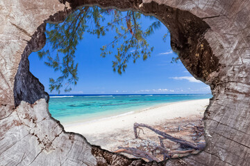 Plage de l’Hermitage, SAINT-GILLES-LES-BAINS, île de la Réunion 