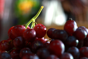 Healthy fruits Red wine grapes background/ dark grapes/ blue grapes/wine grapes,Red wine grapes background/dark grapes,blue grapes,Red Grape in a supermarket local market bunch of grapes ready to eat
