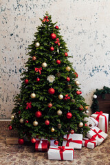 New Year's Home Holiday Interior Christmas Tree Decor Gifts