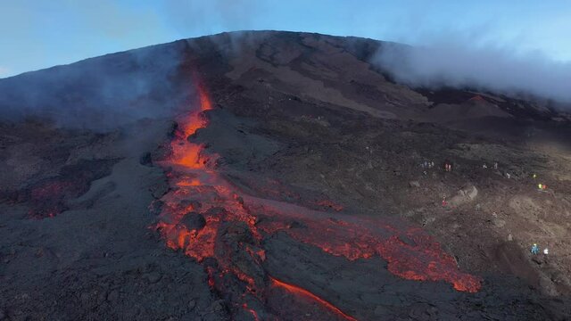 Eruption Piton de la Fournaise - 7 dec 2020