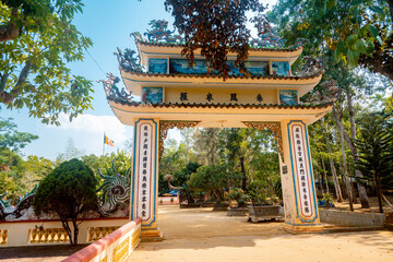 Pagoda at An mountain in Quang Ngai Province, Vietnam