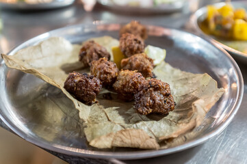Chota Kebab as served in Mumbai