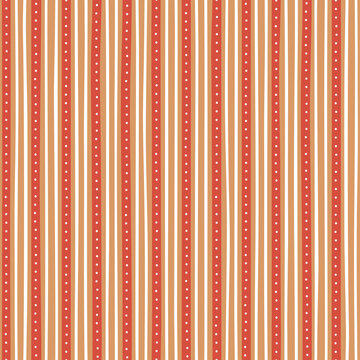 Hand-drawn abstract seamless pattern in christmas colours. Simple shapes for fashion, fabric, wrapping paper, textile.