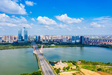 Fototapeta premium Panoramic picture of China nanchang