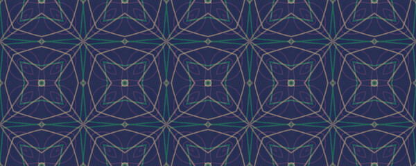 Ethnic Ikat Pattern. Traditional Peruvian Wallpaper. Seamless Ikat Motifs Concept. Geometric Seamless Tile. Ceramic Floor Design. Fashion Geometric Repeat. Colorful Fashion Endless Ornament.