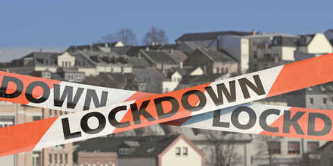 Lockdown, Ausgangssperre in der Stadt
