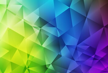 Obraz premium Light Multicolor vector abstract mosaic pattern.