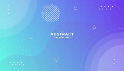 Creative geometric background. Trendy gradient shapes composition full color . Eps10 vector