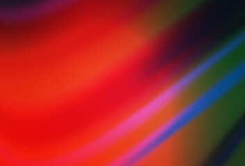 Light Blue, Red vector background with stright stripes.