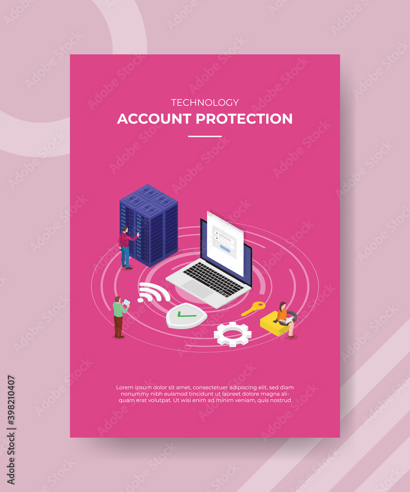 Aufkleber technology server protection people engineer around server laptop gear setting shield network connec