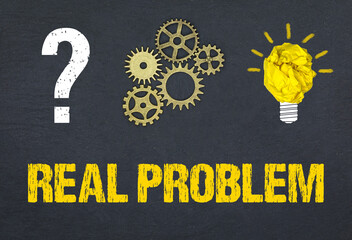 Obraz premium Real Problem 