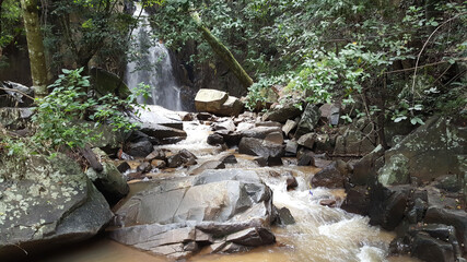 Nyachowa falls in Zimbabwe Africa