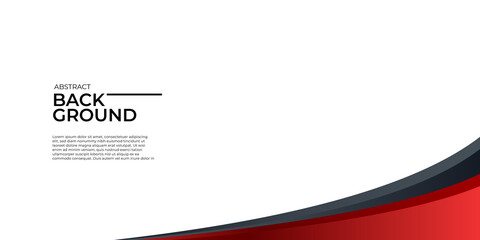 Template corporate concept red black grey and white contrast background. Vector graphic design illustration