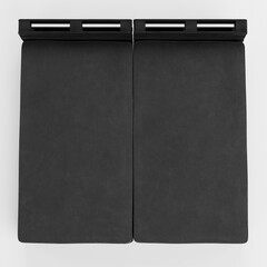 Realistic 3D Render of Pallet Furniture - Bed