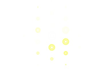 Light Yellow vector layout with circle shapes.