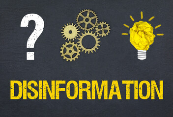 Obraz premium Disinformation 