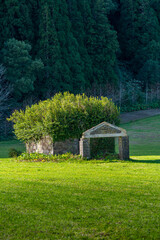 House in ruins in Furnas - Azores