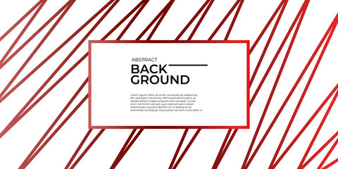 Abstract vector background, black gray and red geometric lines 