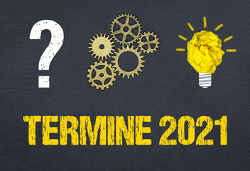 Obraz premium Termine 2021