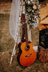 Gitarre auf Hochzeit