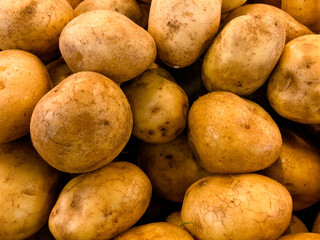 potatoes on the market