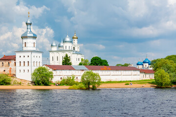 St. George's (Yuriev) Male Monastery outside Veliky Novgorod, Russia