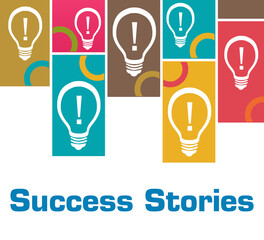 Success Stories Colorful Rings Boxes Bulbs Top 
