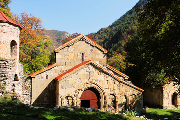 Fototapeta na wymiar The monastery of Rkoni