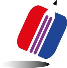 flat pencil vector graphic illustration. perfect for mobile user interfaces.