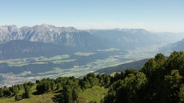 Austria Tyrol Voldertal Largoz Mountain View