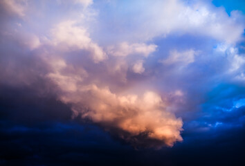 Fototapeta na wymiar Storm Clouds Background