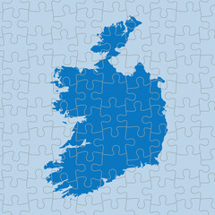 vector map of Republic of Ireland