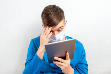 Young Man with a Tablet Computer