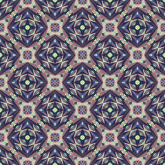 Geometric seamless pattern, abstract colorful background, vector texture for fabric, textile, decoration.